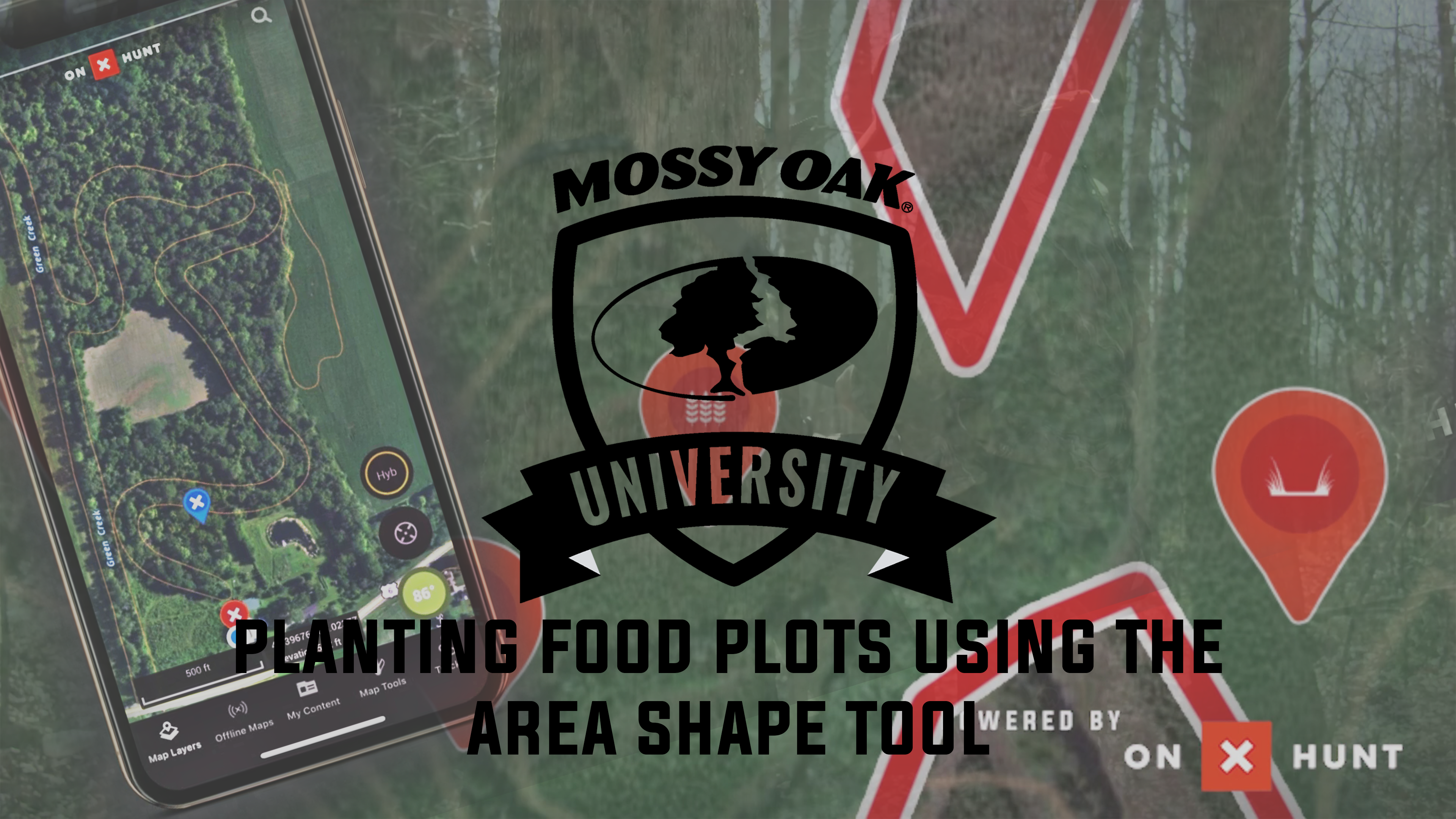 Using OnX Hunt to Plant Food Plots • Mossy Oak University x OnX Hunt
