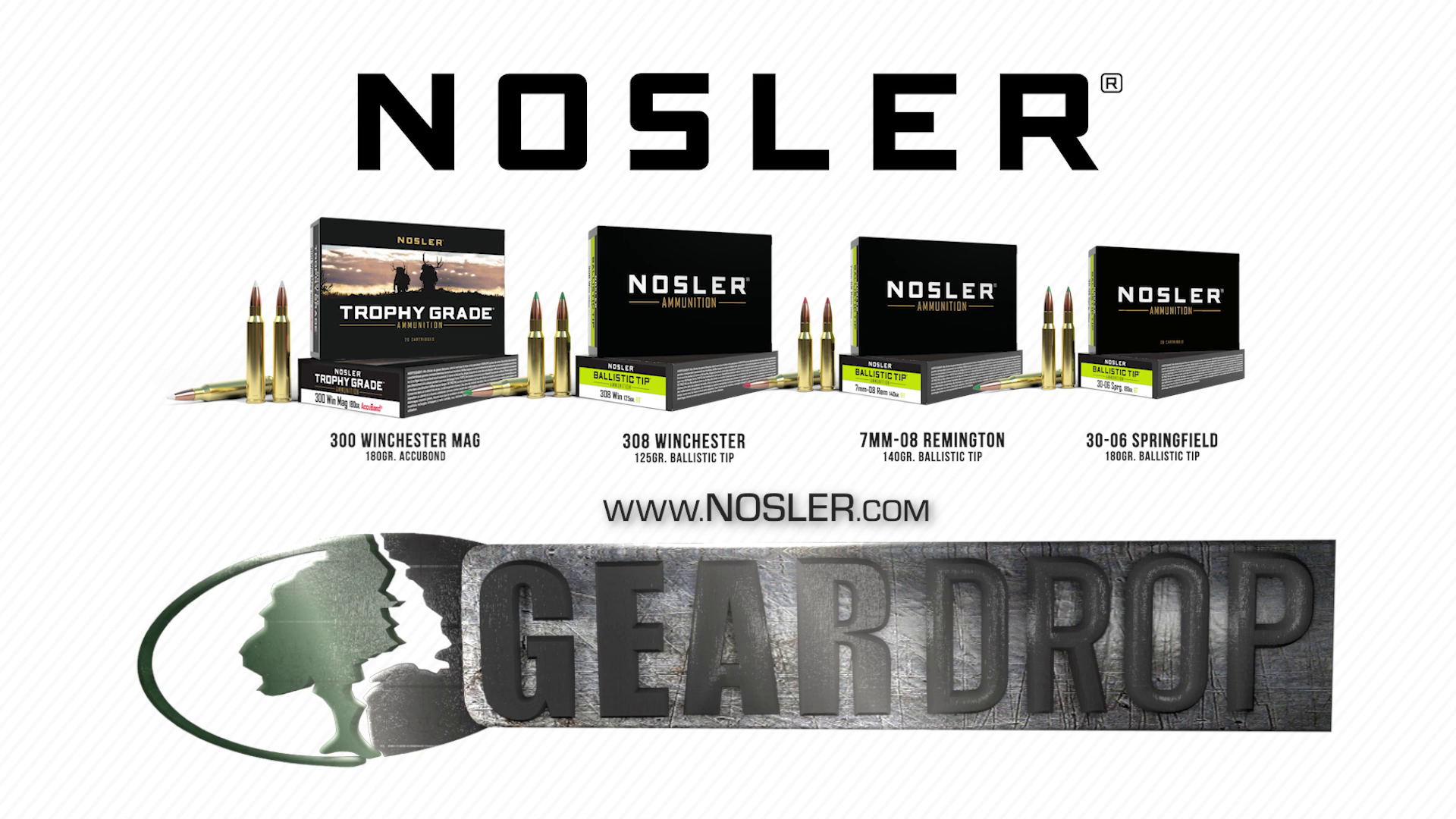 Nosler Ammunition • Gear Drop