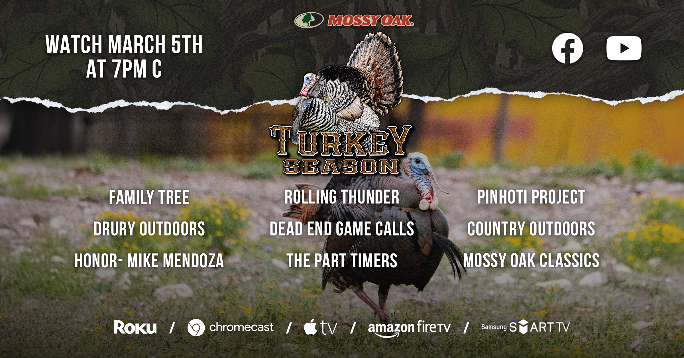 Mossy Oak Moments • Turkey Season 3.05.2025 Replay