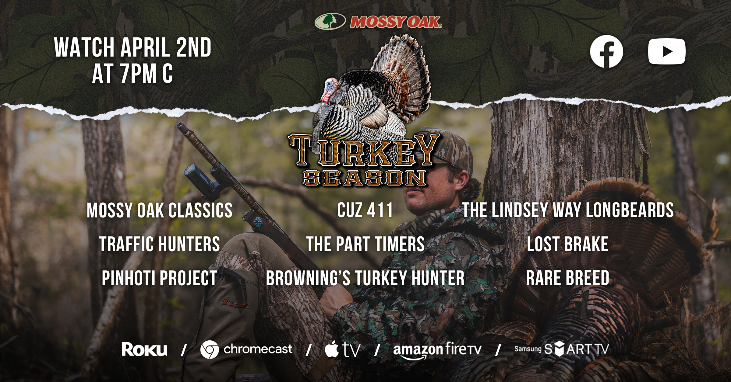 Mossy Oak Moments • Turkey Season 4.2.2025 Replay