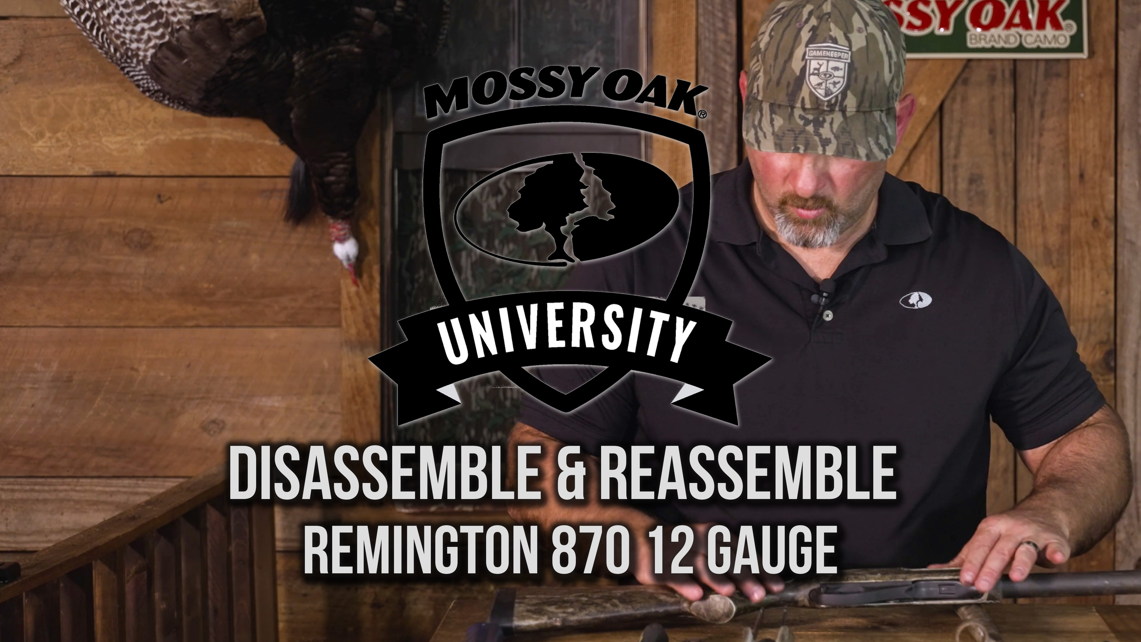 How to Disassemble and Assemble a Remington 870 12 gauge