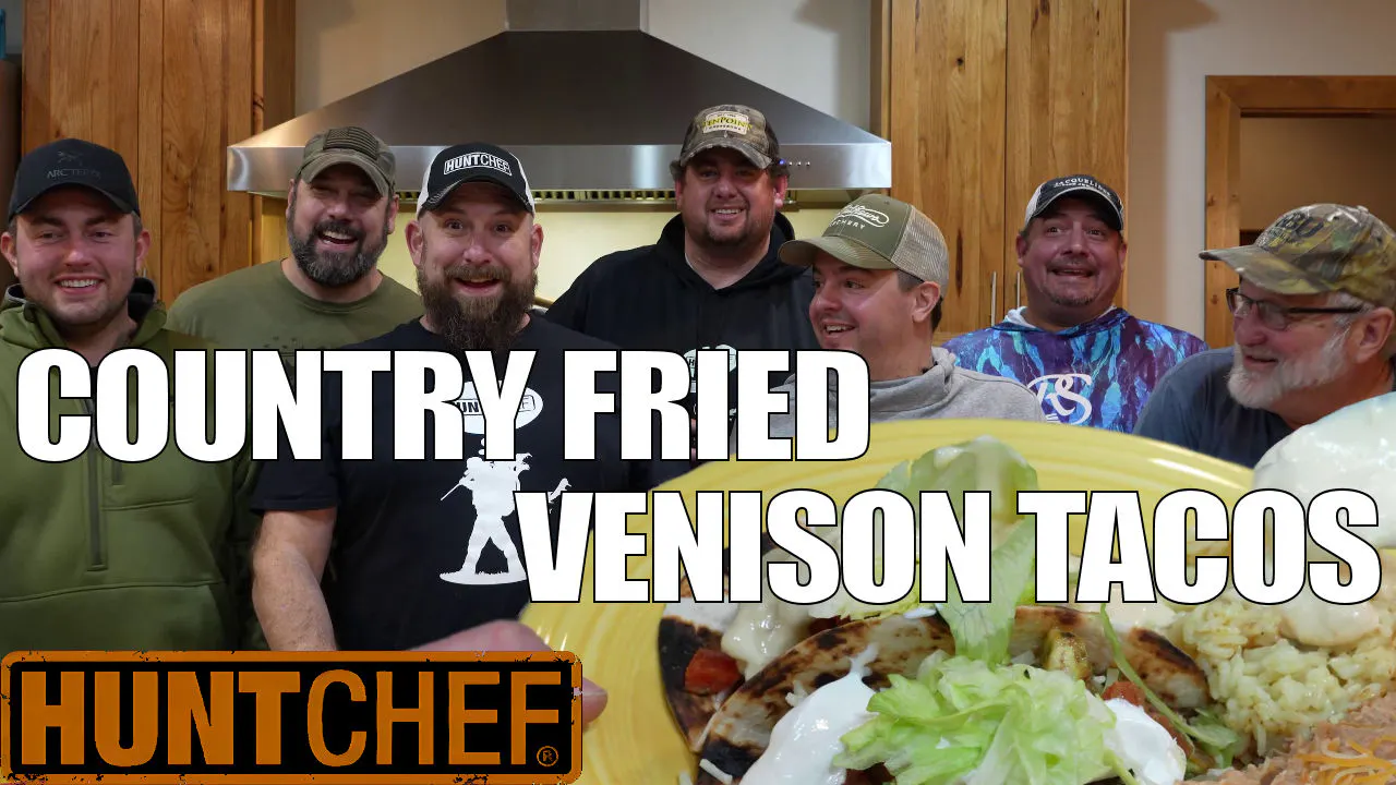 HuntChef Sportsman Channel Ep 7 • Country Fried Venison Tacos - Mossy ...