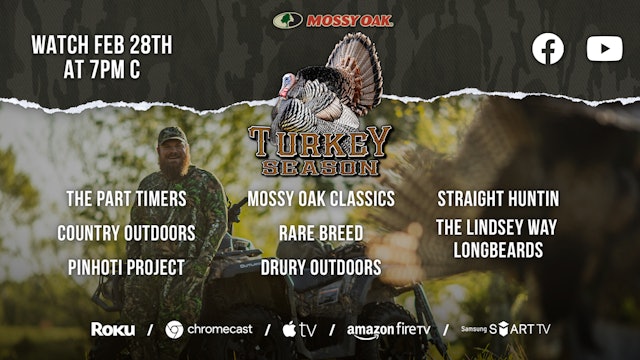 Mossy Oak Moments • Turkey Season 2.28.2024 Replay