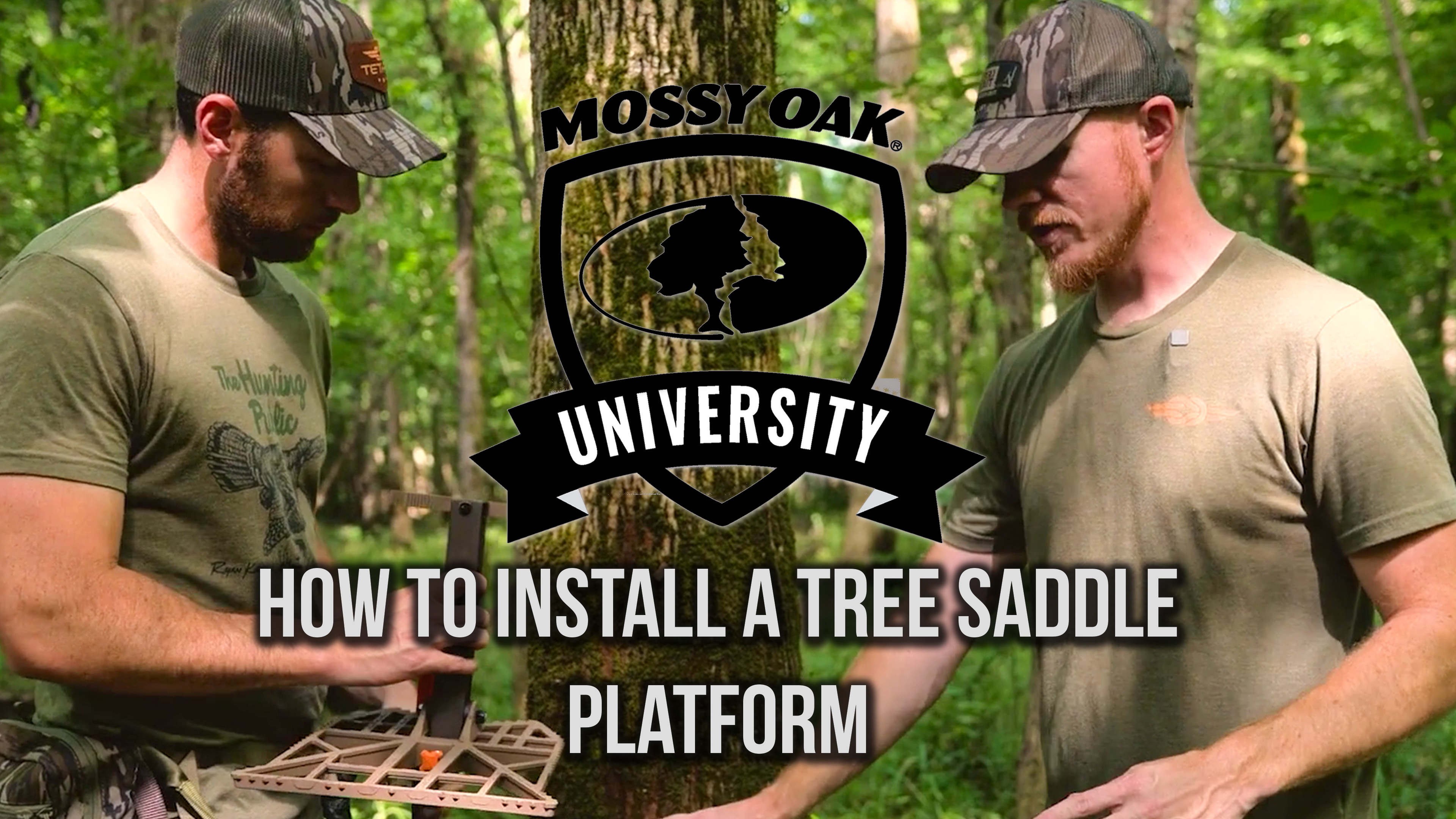 How to Install a Tree Saddle Platform