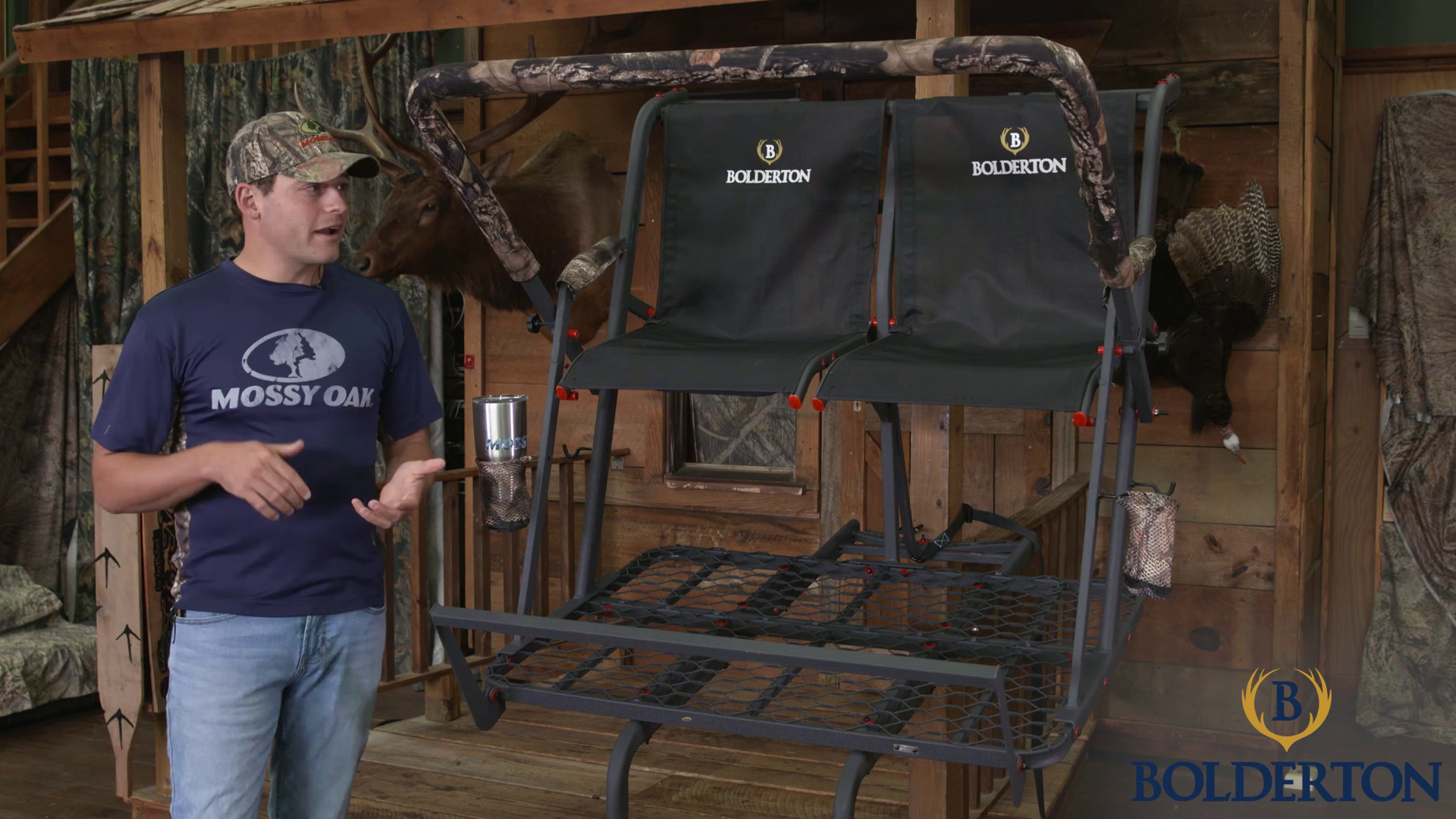 Two Man Premium Ladder Stand • Sportsmans Guide