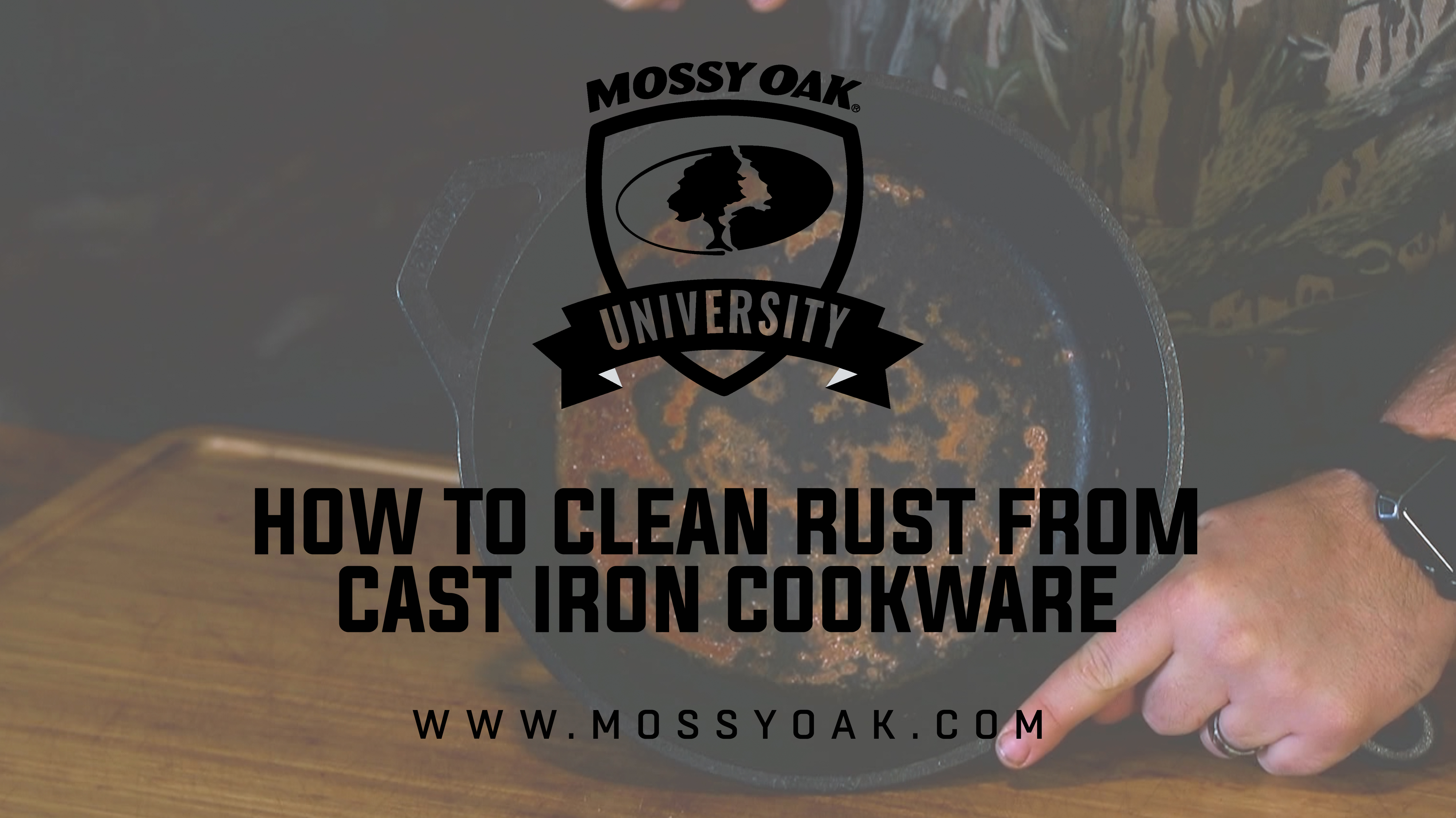 How to Clean Rust Out Of Cast Iron Cookware