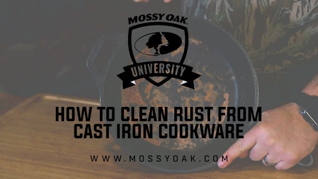 How to Clean Rust Out Of Cast Iron Co...