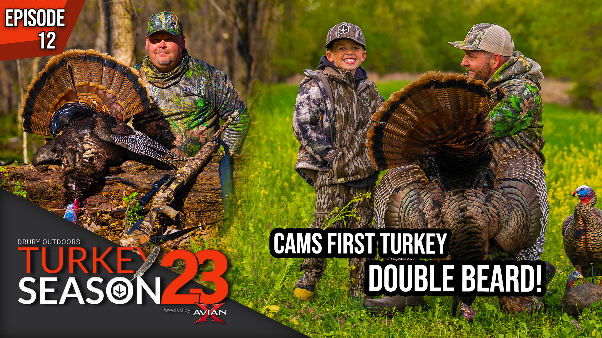 Cameron Drury Shoots His First Turkey EVER! | Turkey Season 23