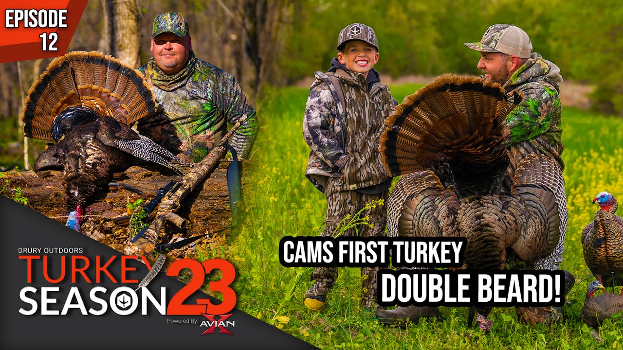Cameron Drury Shoots His First Turkey EVER! Turkey Season 23 Season
