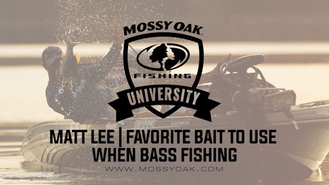 Favorite Bait To Use When Bass Fishing With Matt Lee