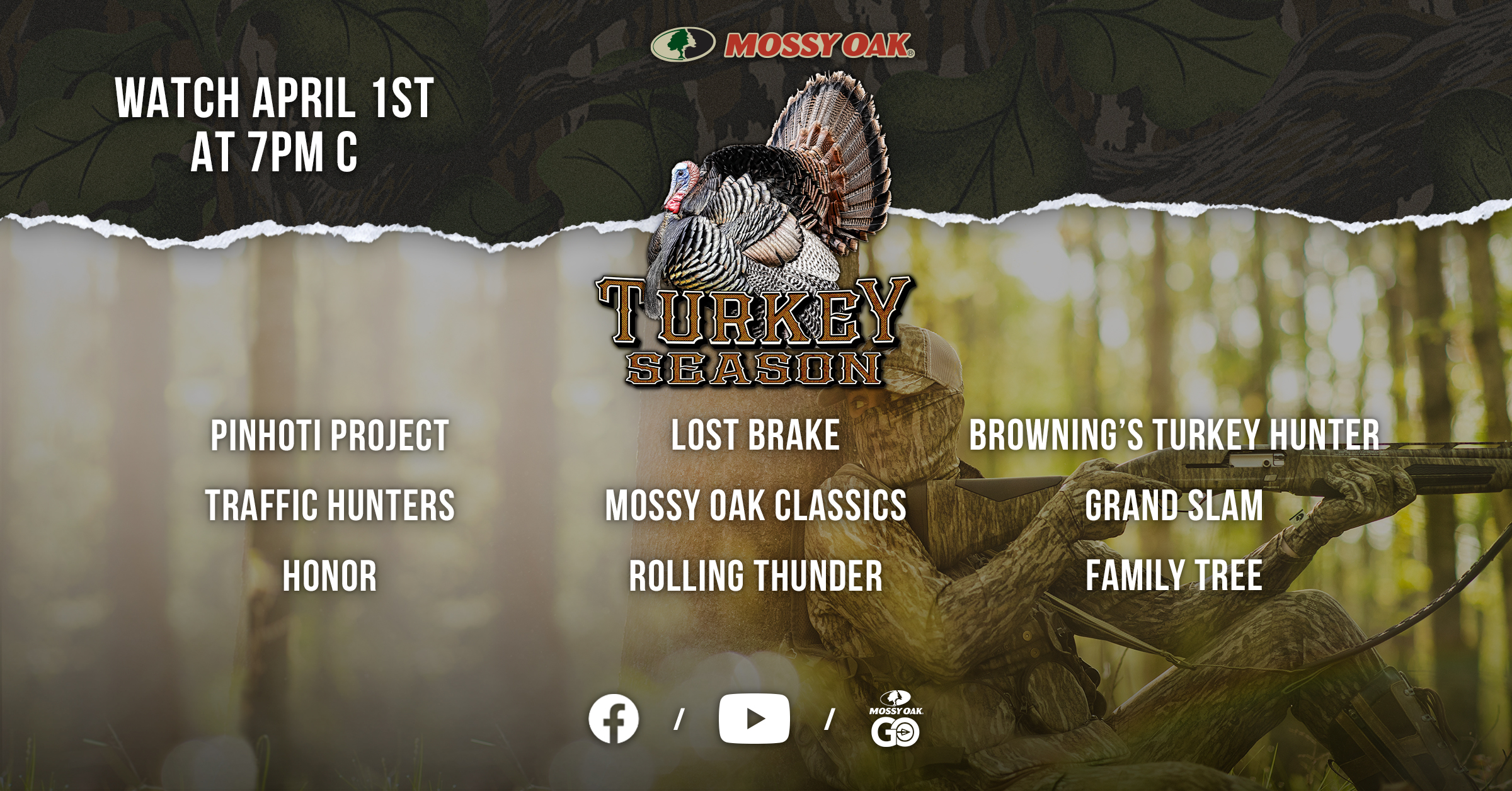 Mossy Oak Moments • Turkey Season 4.1.2026 Replay