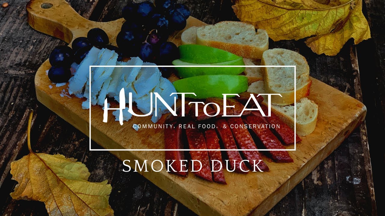 Smoked Duck with Marmalade Tequila Glaze