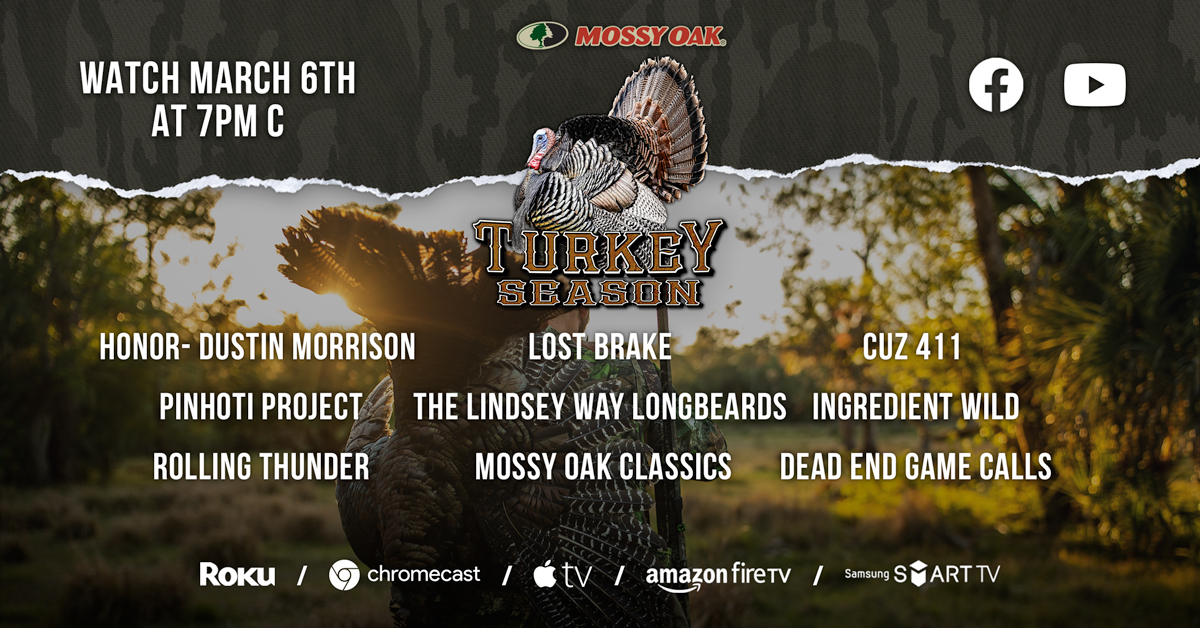 Mossy Oak Moments • Turkey Season 3.6.2024 Replay