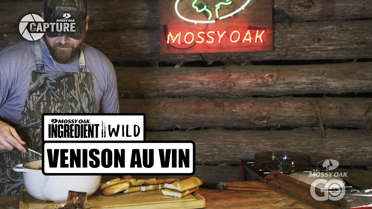 Venison Au Vin · Ingredient Wild - Mossy Oak GO