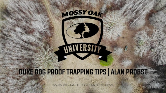 Duke Dog Proof Trapping Tips with Alan Probst