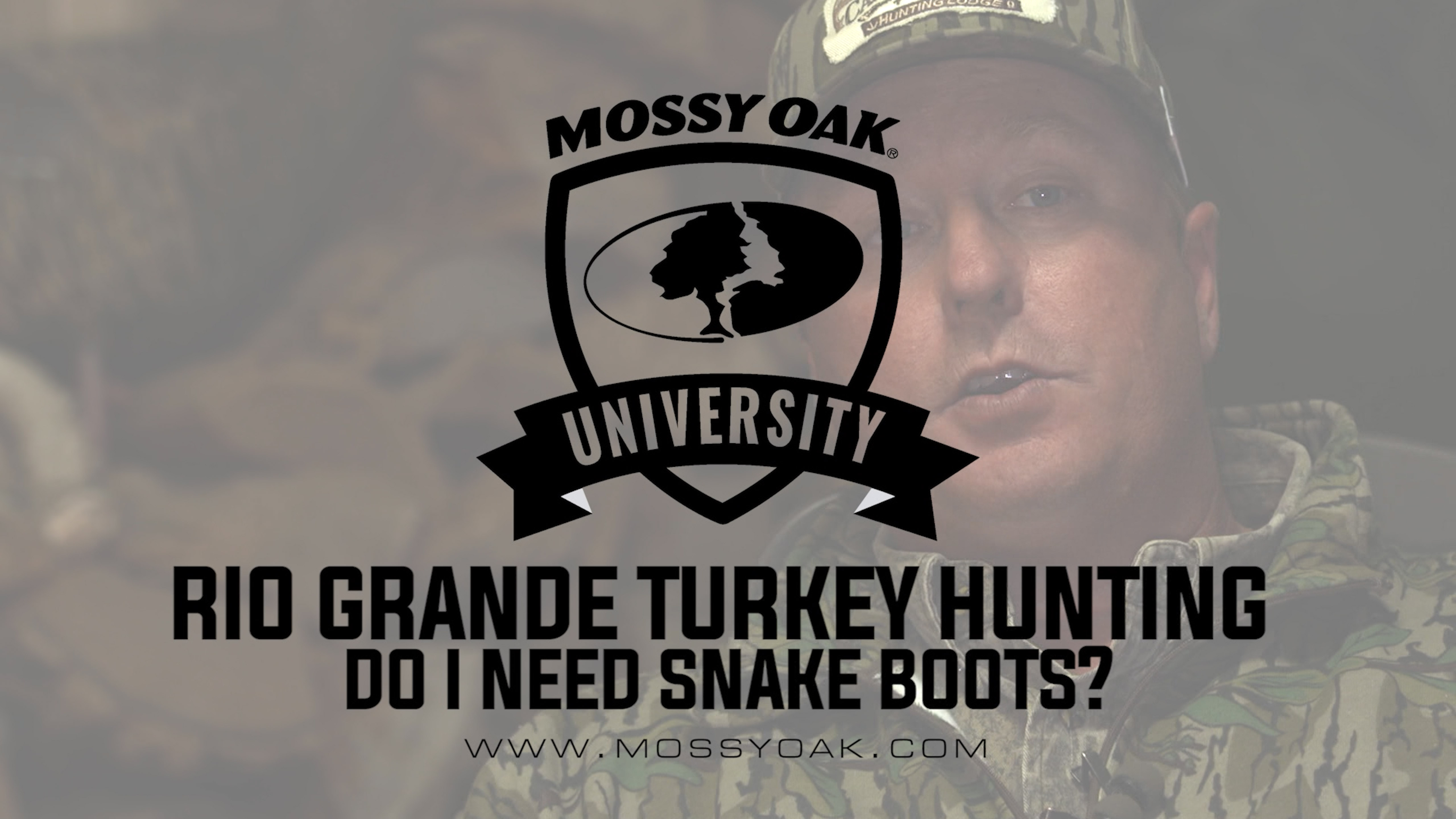 Rio Grande Turkey Hunting Do I Need Snake Boots