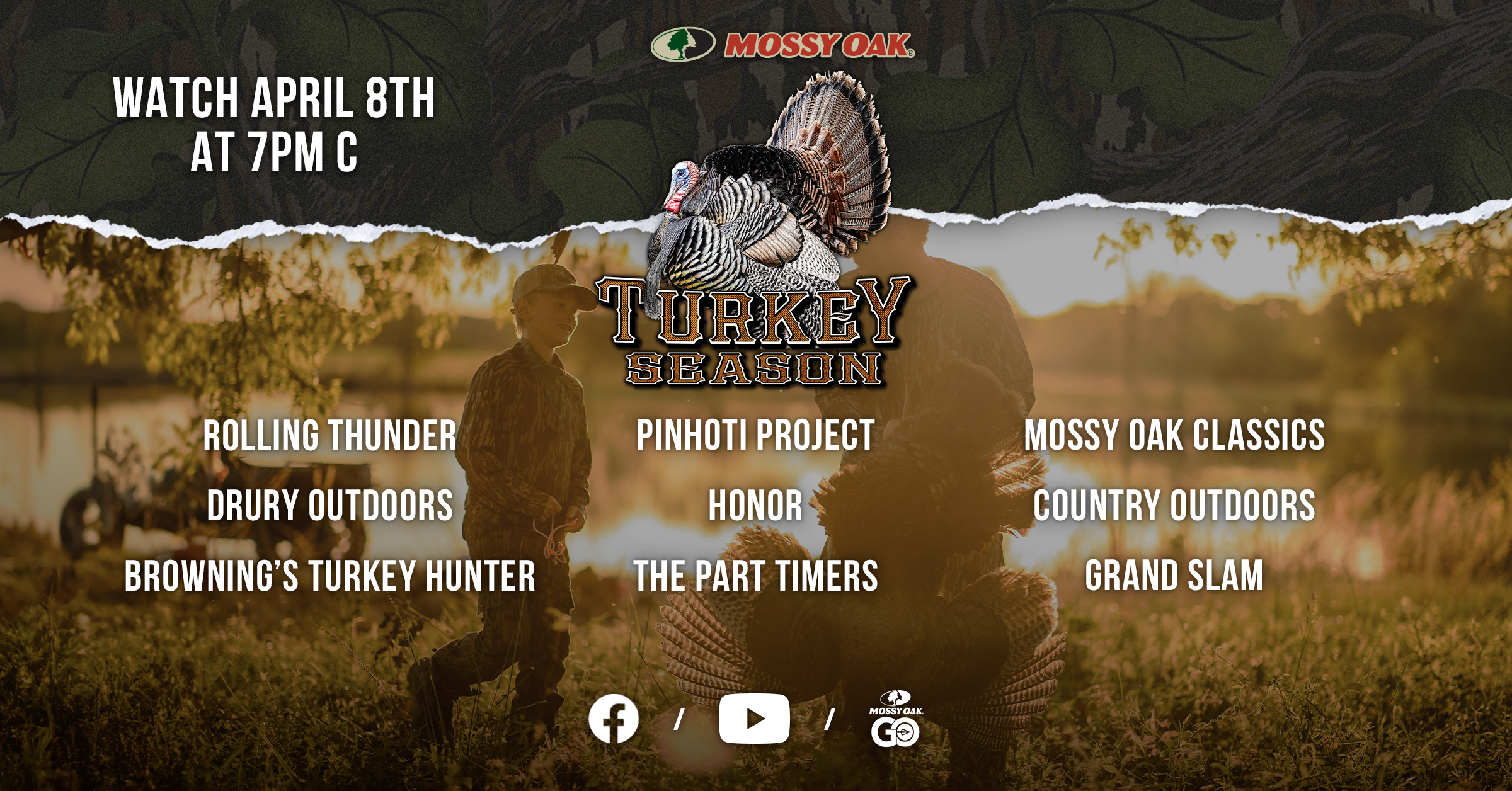 Mossy Oak Moments • Turkey Season 4.8.2026 Replay