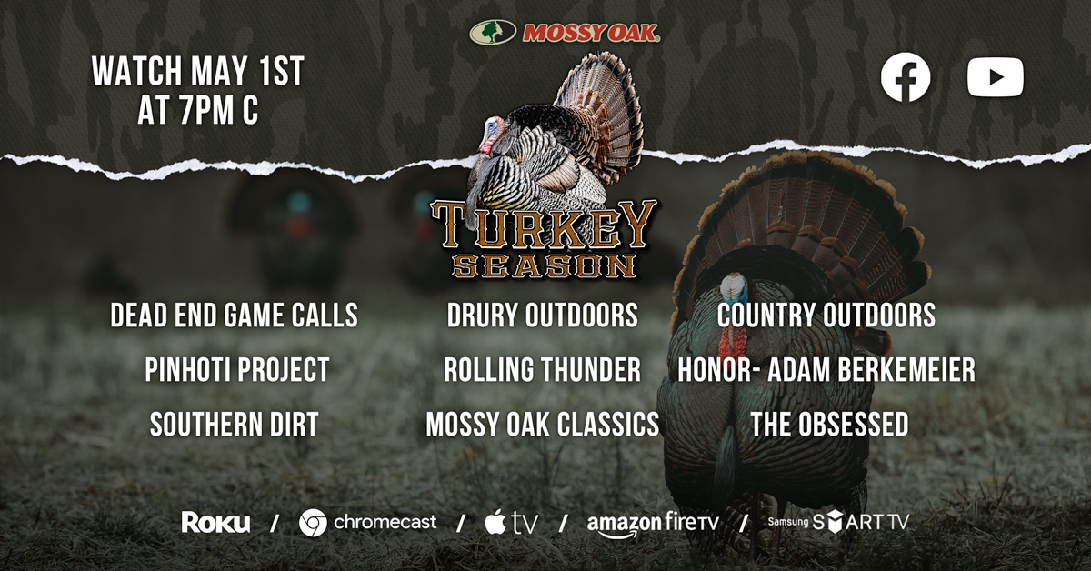Mossy Oak Moments • Turkey Season 5.1.2024 Replay