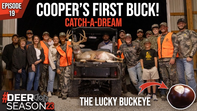 First Buck For Catch-A-Dream Hunter Cooper! | Deer Season '23