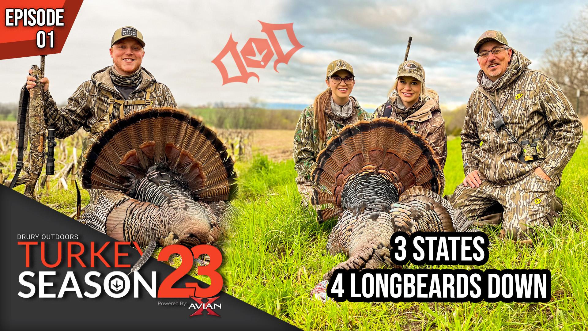 4 Longbeards Down in 3 Different States | Turkey Season 23