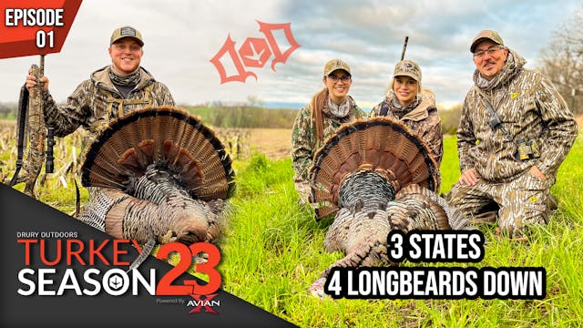 4 Longbeards Down in 3 Different Stat...