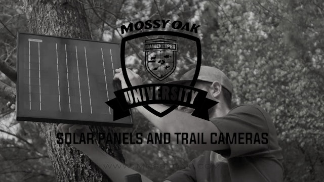 Gamekeeper Spartan Camera Solar Panel • Mossy Oak University