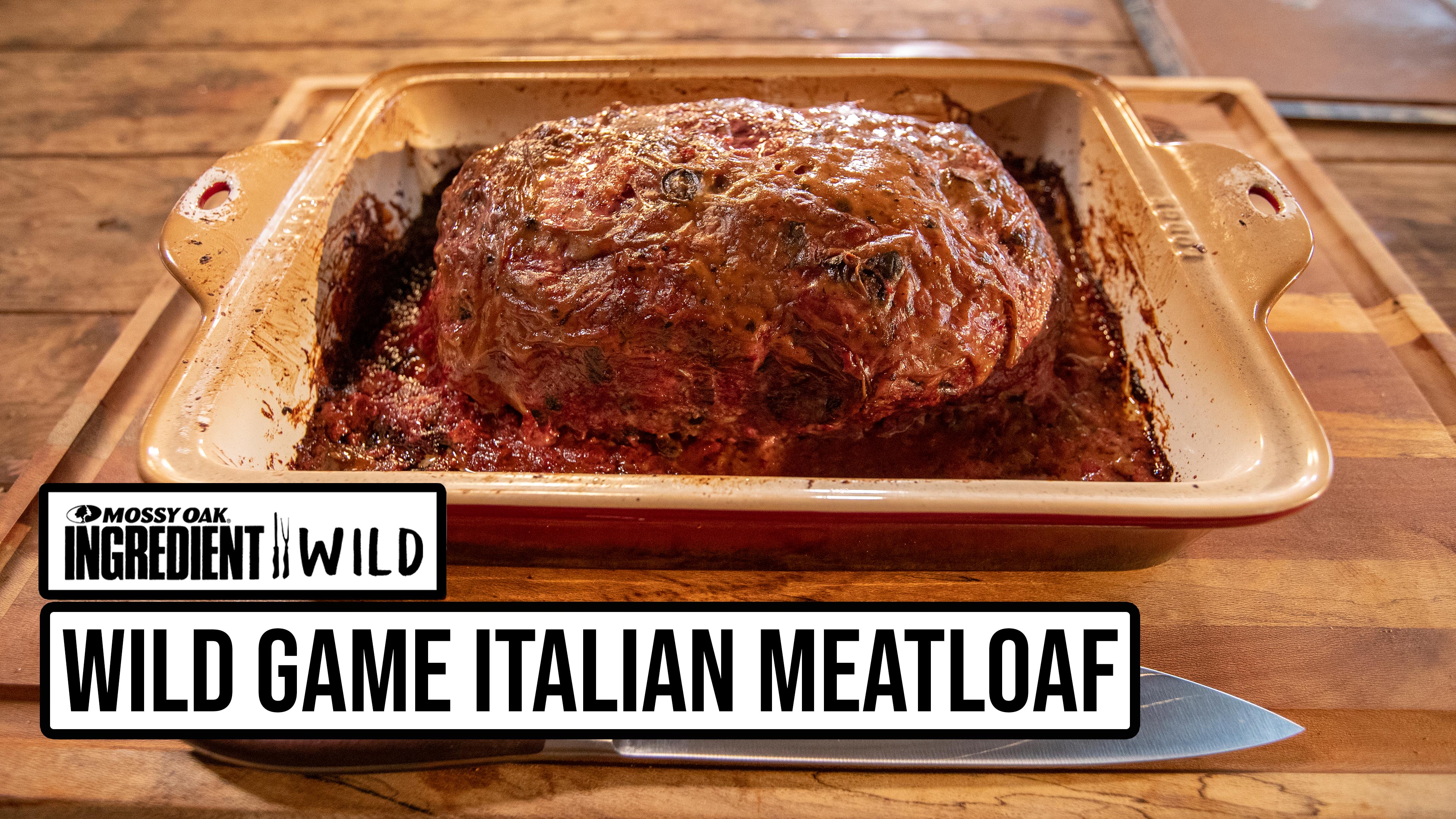 Wild Game Italian Meatloaf w-Ash Potatoes with the BBQ Ninja • Ingredient Wild