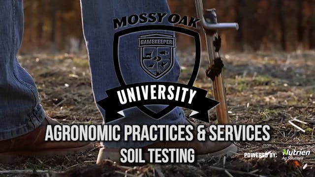 Agronomic Practices & Services: Soil ...