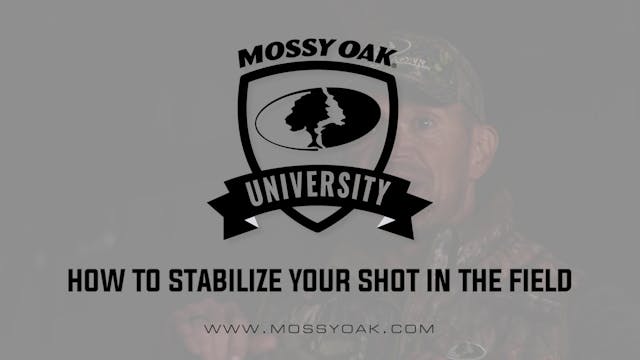 How To Stabilize Your Shot In The Fie...