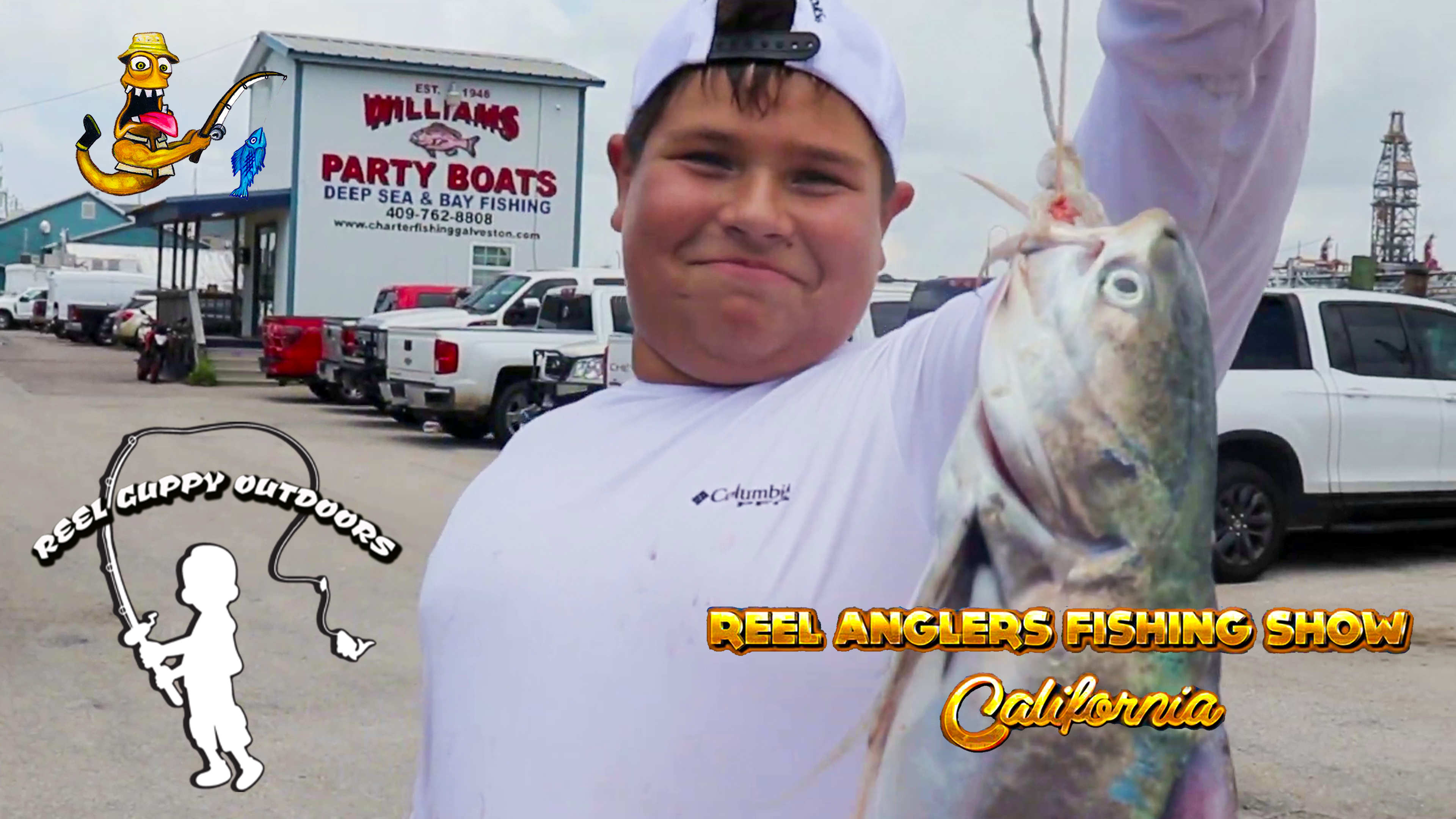 Galveston TX Flower Garden Banks Fishing • Reel Anglers Fishing Show California