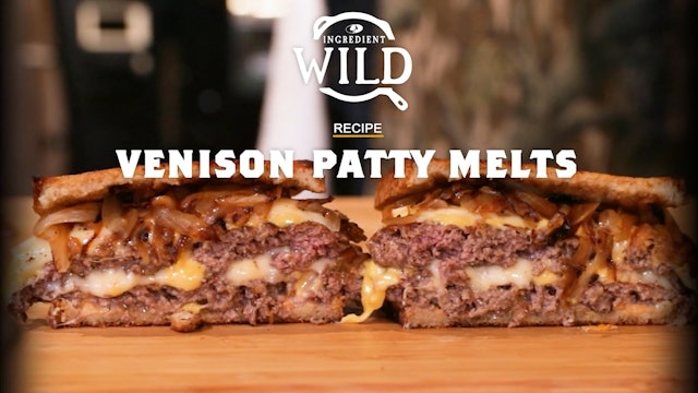 Venison Patty Melts • Ingredient Wild