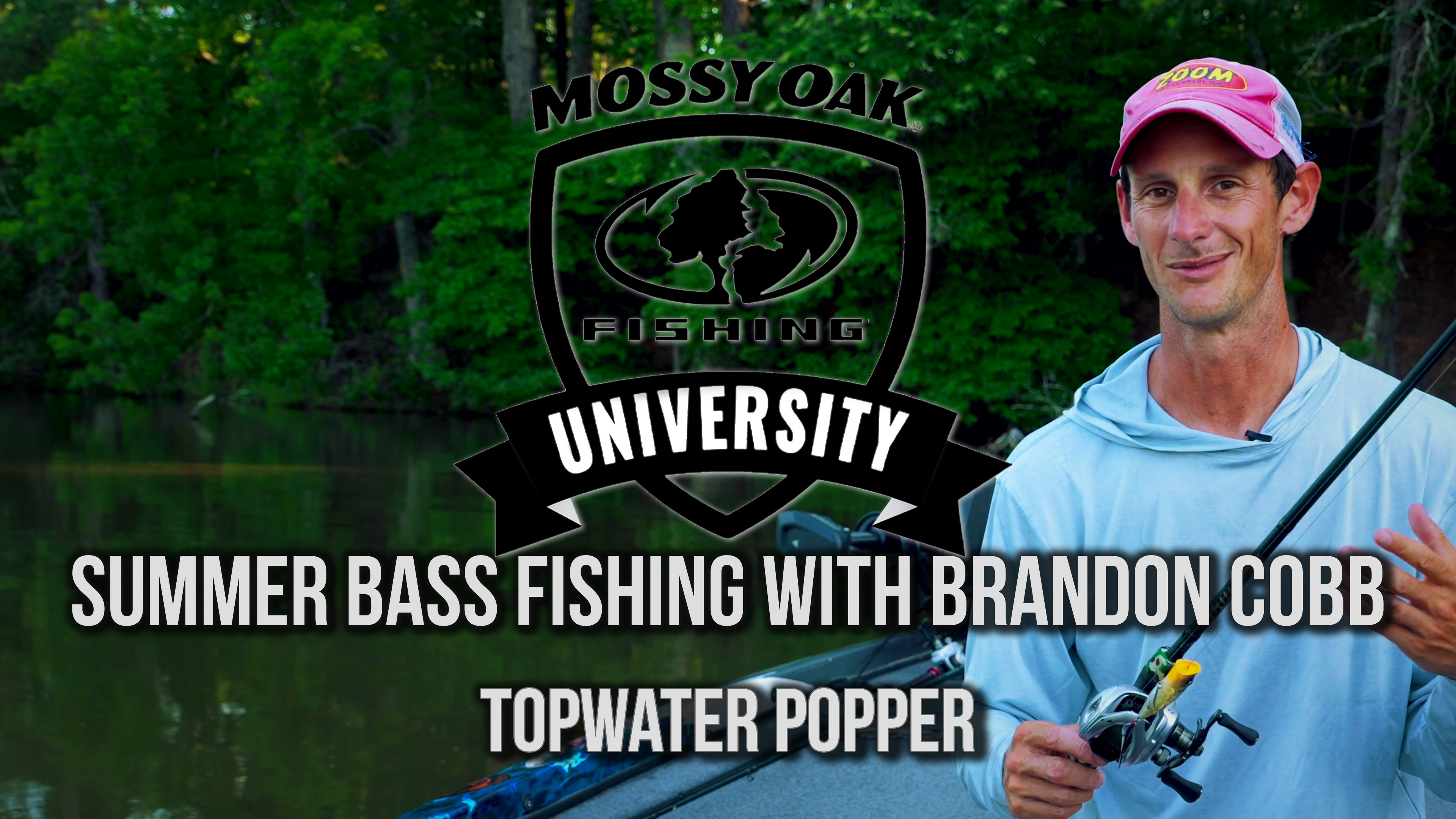 Summer Bass Fishing with Brandon Cobb • Topwater Popper