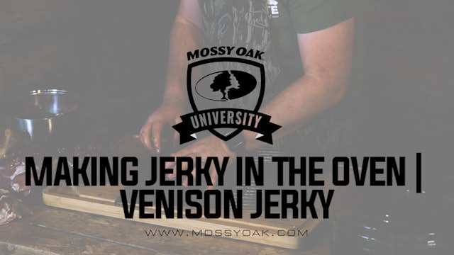 Making Jerky In The Oven | Venison Jerky