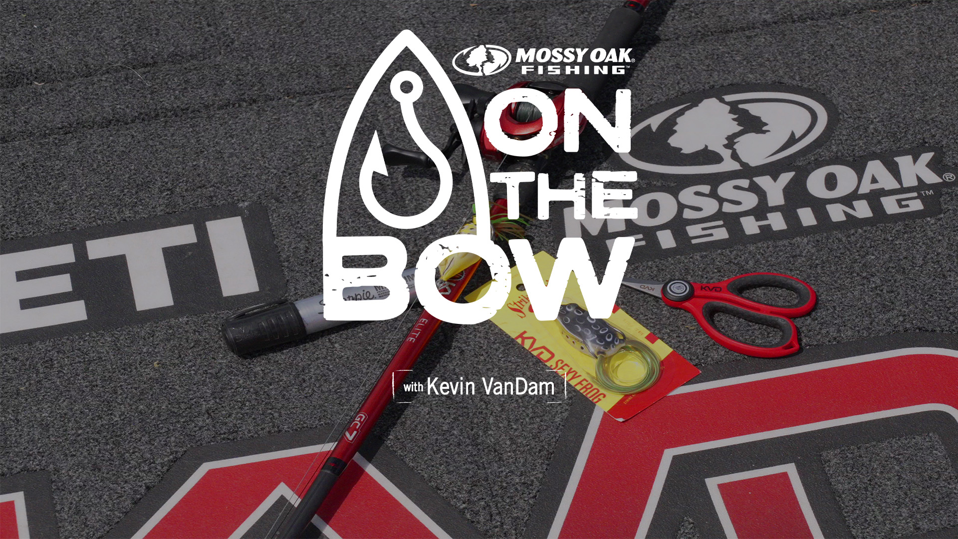 On the Bow with Kevin VanDam - How to make a Sexy Frog Lure Walk