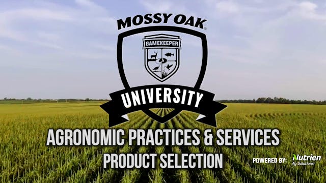 Agronomic Practices & Services: Produ...