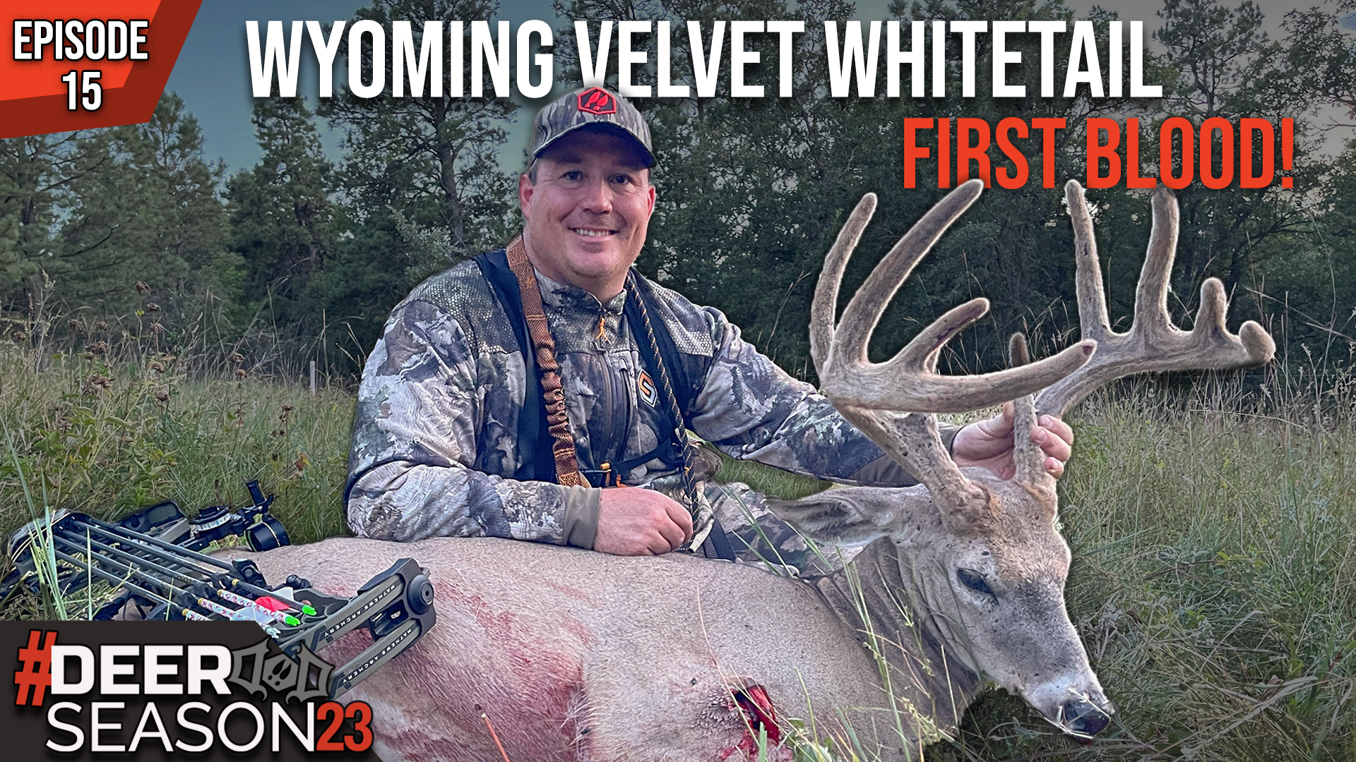 First Hunt Of 2023 On A Beautiful Wyoming Velvet Whitetail! | Deer Season '23