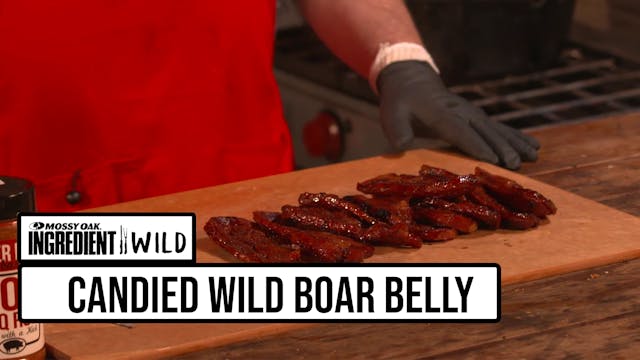 Candied Wild Boar Belly with the BBQ ...