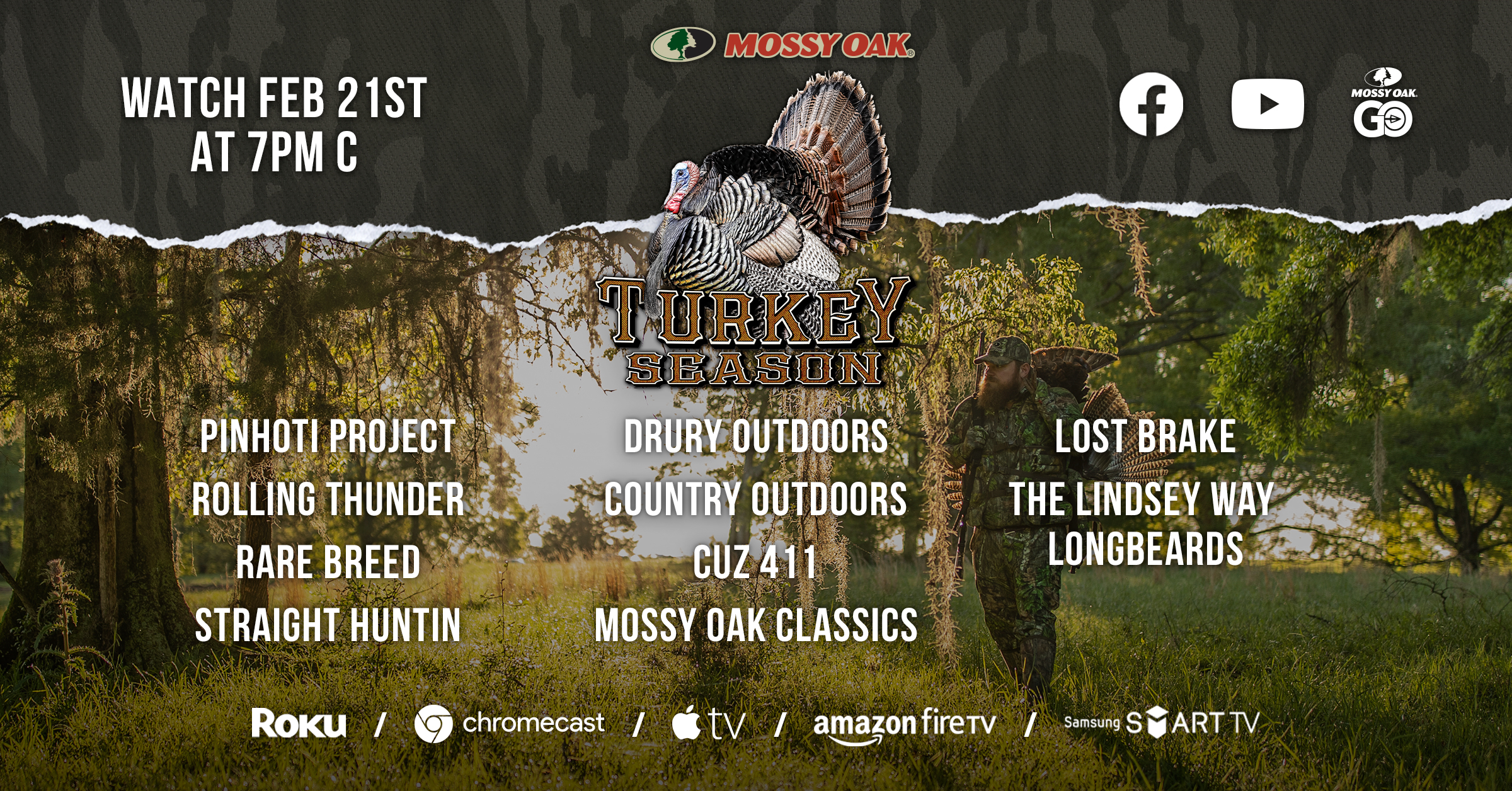 Mossy Oak Moments • Turkey Season 2.21.2024 Replay