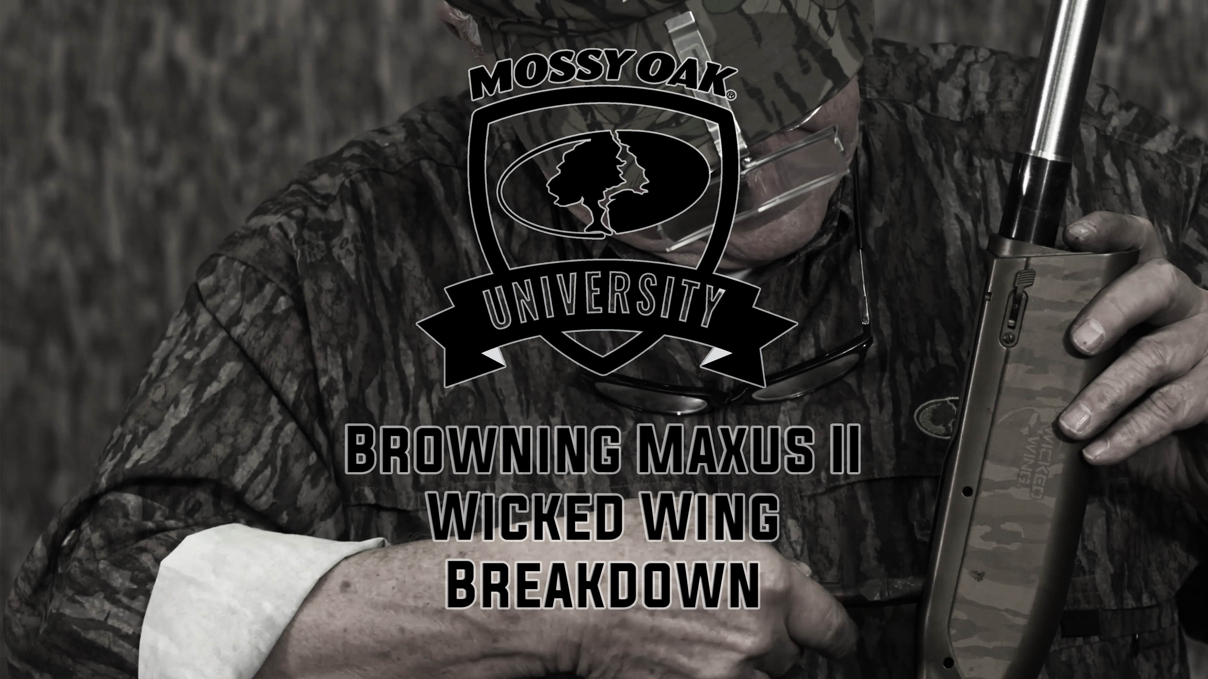 Browning Maxus II Wicked Wing Gun Breakdown and Cleaning • Mossy Oak University