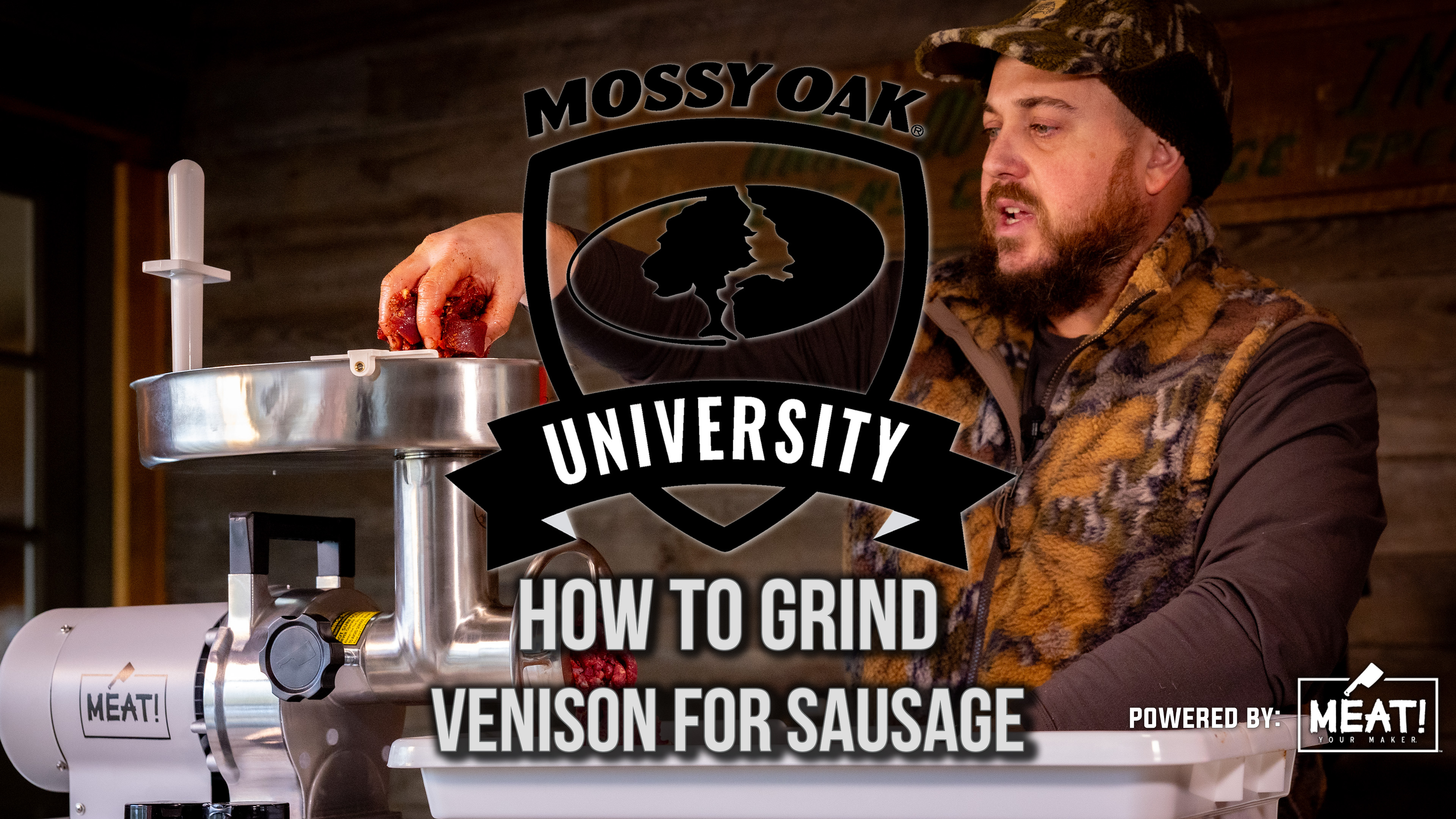How to Grind Venison for Homemade Sausage • Mossy Oak University