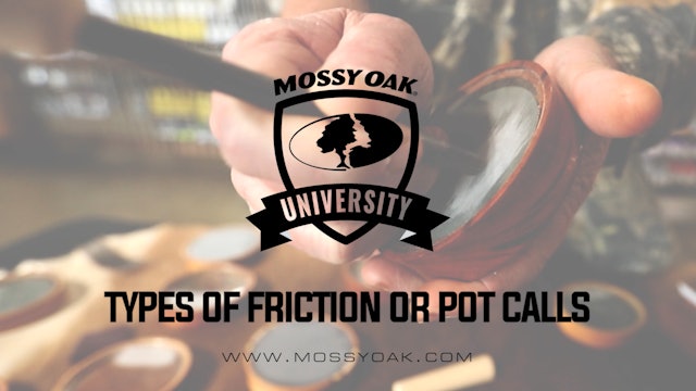 Types of Friction Or Pot Calls