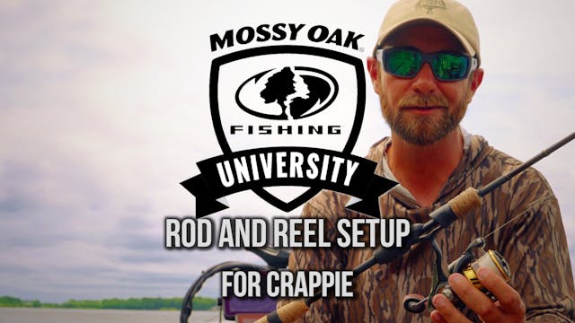 Rod and Reel Casting Setup for Crappie