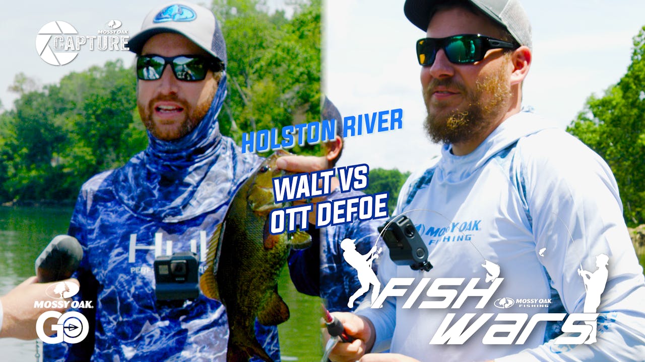 Fish Wars • Holston River: Ott Defoe vs Walt Gabbard - Season 1 - Mossy Oak  GO