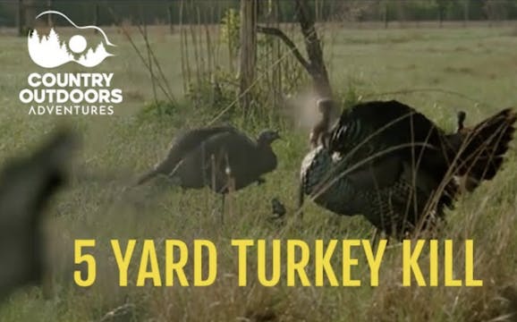 5yrd Kill and a GIANT georgia Turkey ...