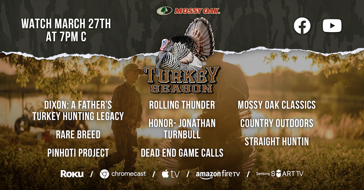 Mossy Oak Moments • Turkey Season 3.27.2024 Replay