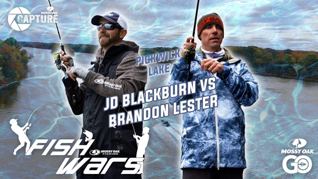 Brandon Lester vs JD Blackburn • Pickwick Lake • Fish Wars
