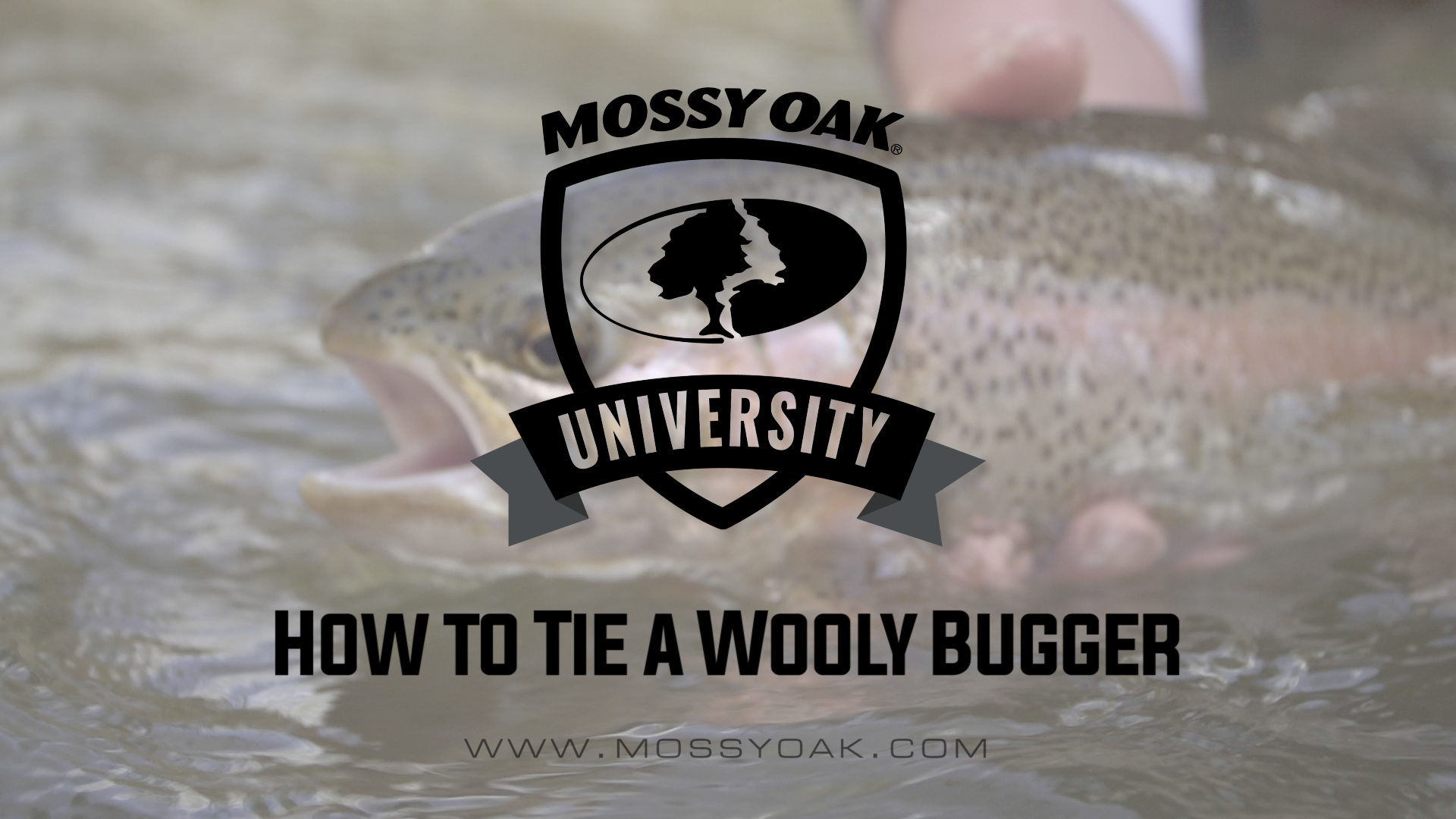 How to Tie a Wooly Bugger • Mossy Oak University