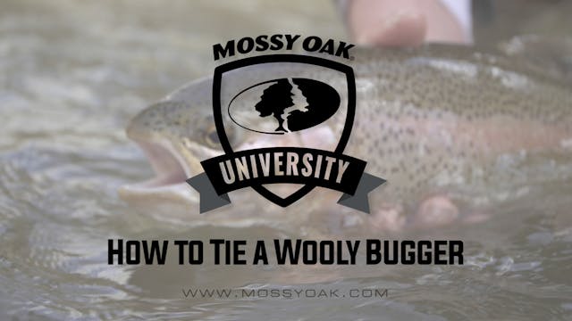 How to Tie a Wooly Bugger • Mossy Oak...