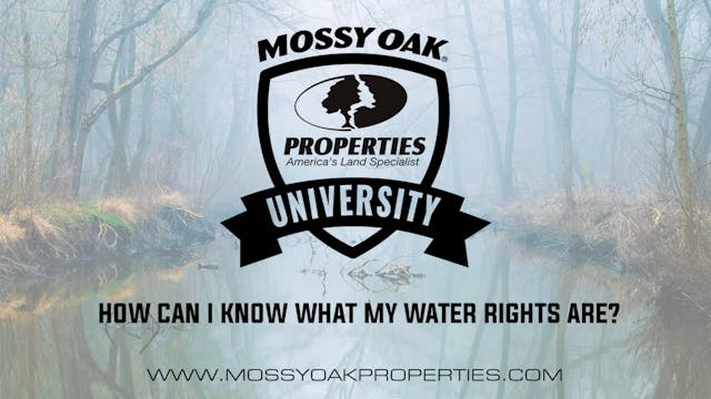 How Can I Know What My Water Rights Are?