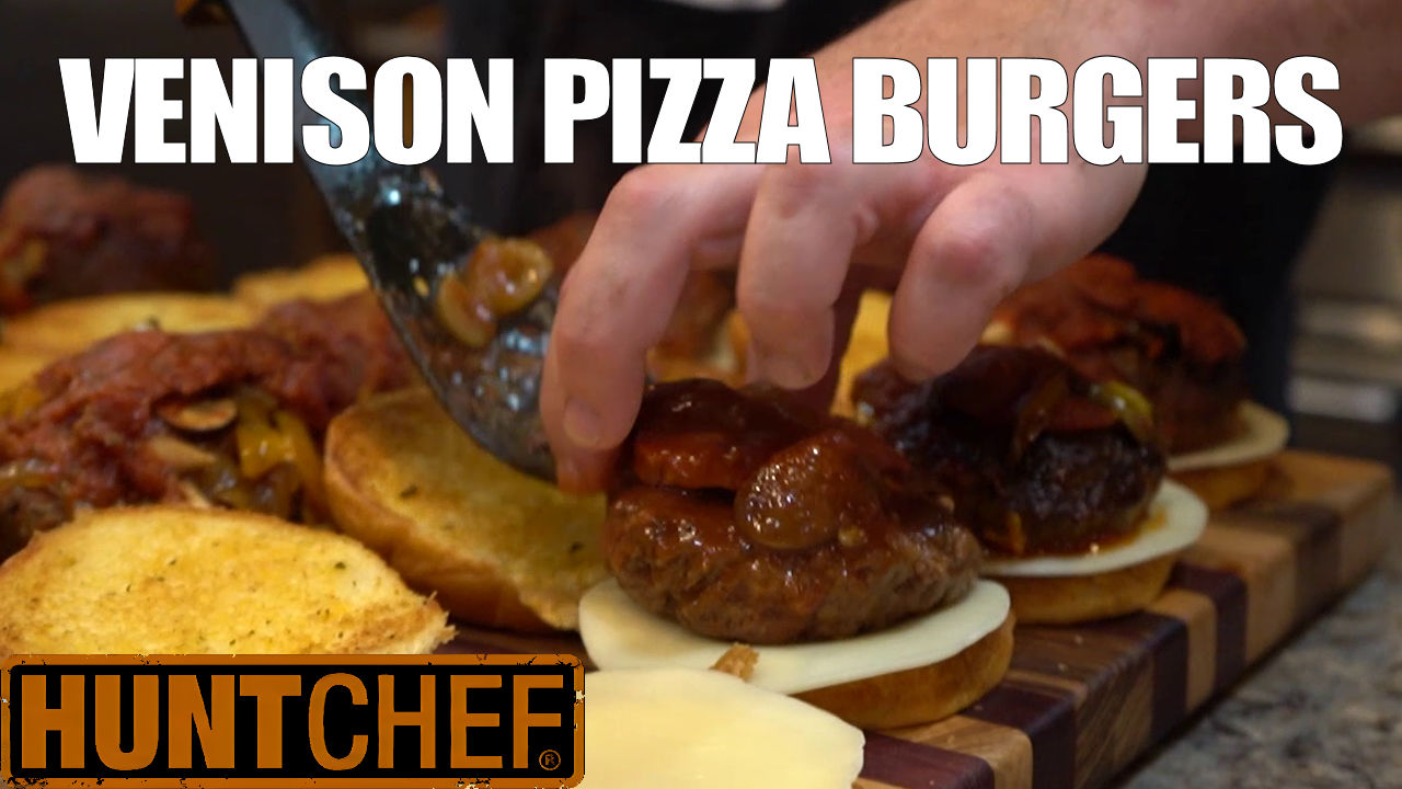 HuntChef Sportsman Channel Ep 1 • Venison Pizza Burgers